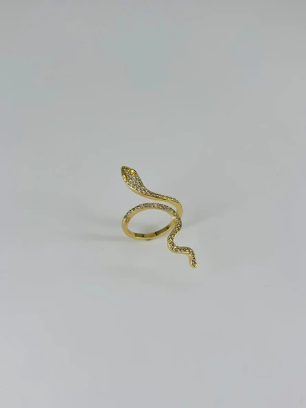Ayarlanabilir Zirkon Taşlı Pirinç Bijuteri Yüzük - Yz0186-1 ürün görseli 1