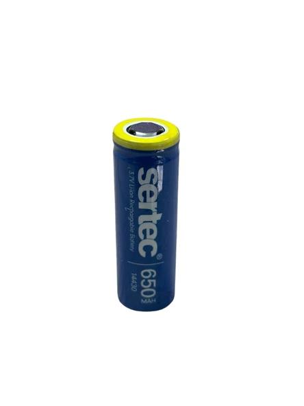 3.7V Li-Ion 14430 - 650 Mah 1C Şarjlı Pil ürün görseli 1