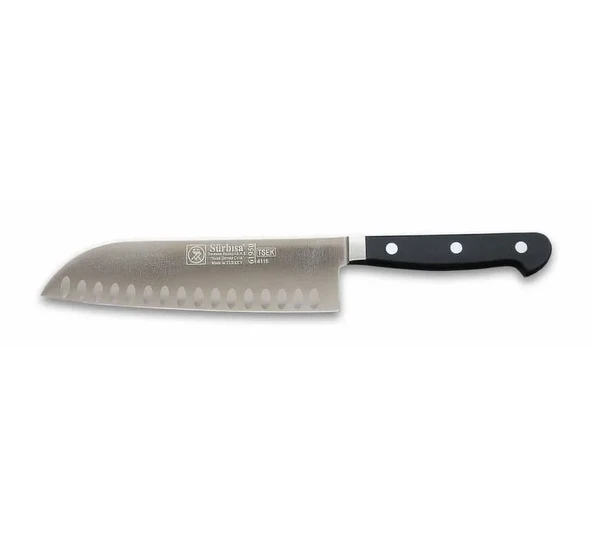 61950 - Sıcak Dövme Oluklu Santoku Şef Bıçağı Cm ürün görseli 1