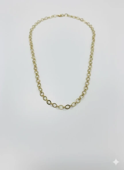 Kaplama Zincir Pirinç Cm Kolye Zincir 45 Cm - Kl0271 ürün görseli 1