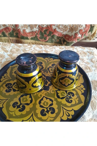 hatıralar Rusya Tabak ve Kadehler - Resim 4