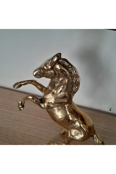 hatıralar Şahlanmış Pirinç At - Resim 2