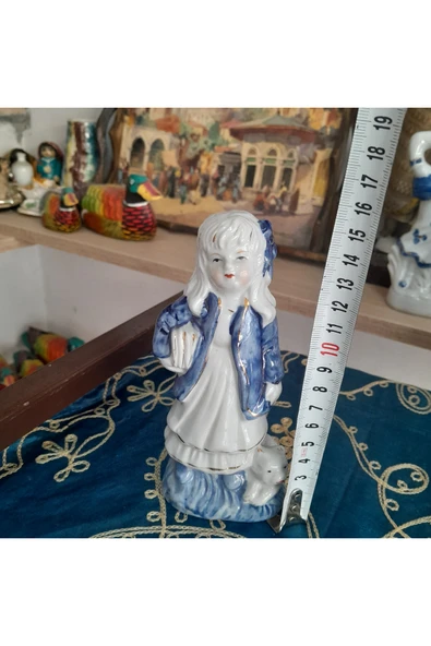 hatıralar Eski Dönem Porselen Biblo - Resim 4