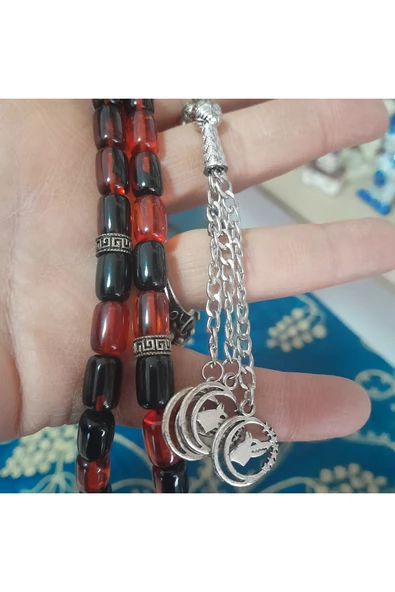 hatıralar Güzel Renk Ateş Kehribar - Resim 5