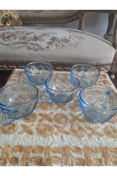 hatıralar Eski Dönem Çay Fincanları - Resim 2