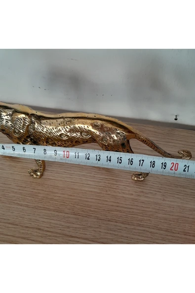 hatıralar Pİrinç Leopar Obje - Resim 6