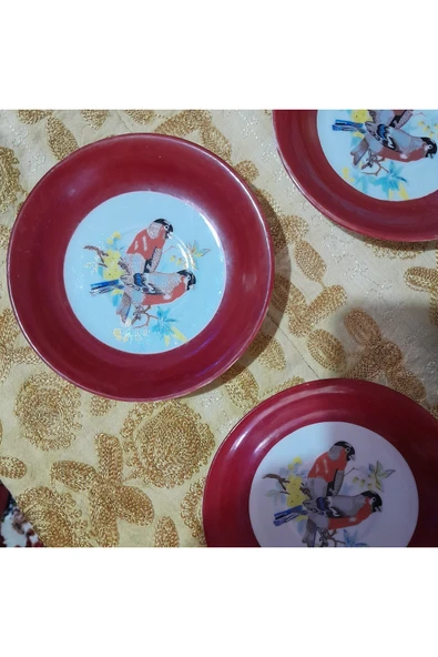 hatıralar Antika Porselen Tabaklar - Resim 3