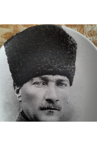 hatıralar Atatürk Konulu Tabak - Resim 2