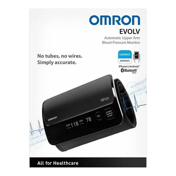 Omron Evolv HEM-7600T-E Koldan Dijital Tansiyon Aleti ürün görseli 1