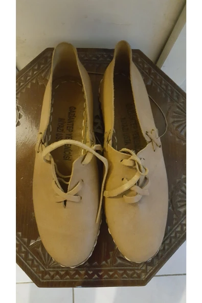 Vintage El Yapımı Özel Deri Çarık ürün görseli 1