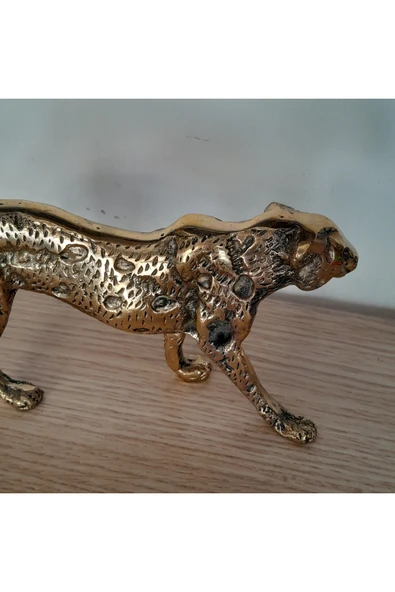 hatıralar Pİrinç Leopar Obje - Resim 3