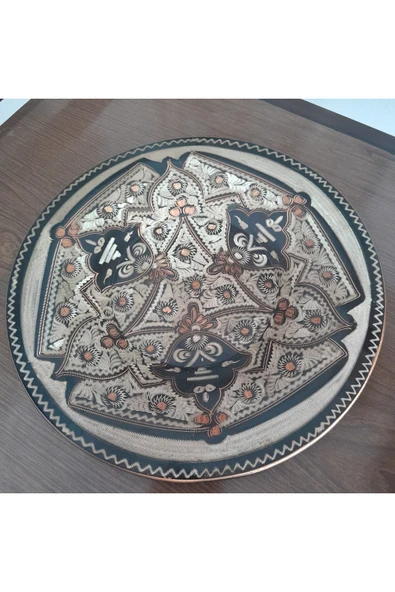 hatıralar Bakır Duvar Tabağı ürün görseli 1