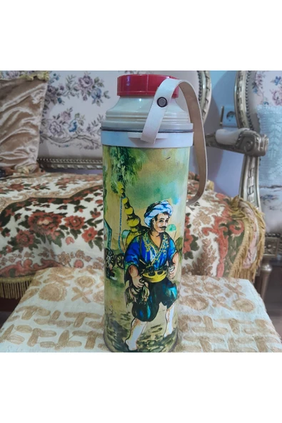 hatıralar Antika Teneke Termos ürün görseli 1