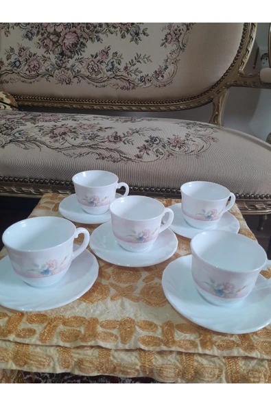 hatıralar Fransız Arcopal 5 li Takım - Resim 6