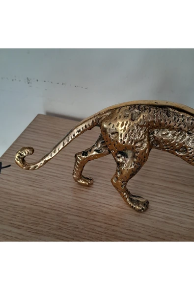 hatıralar Pİrinç Leopar Obje - Resim 4