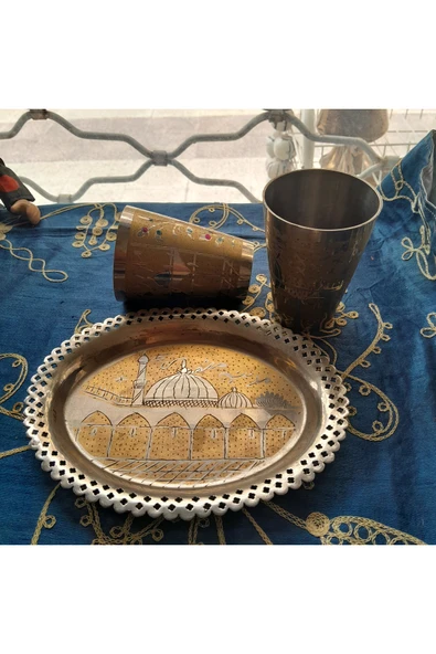 hatıralar Antika Pirinç Takım ürün görseli 1