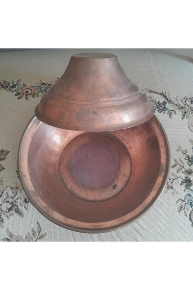hatıralar Antika Bakır Sahan - Resim 5