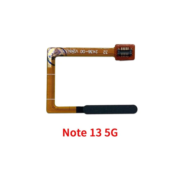 Xiaomi Redmi Note 13 5G İle Uyumlu Parmak İzi Film Flex Siyah 2312DRAABG ürün görseli 1
