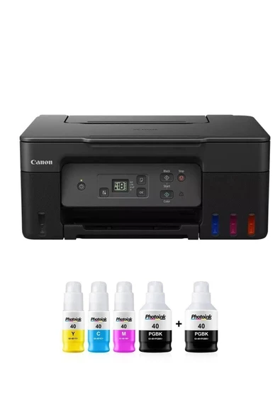 Canon Pıxma G2470 Photoink Mürekkepli Megatank Yazıcı ürün görseli 1