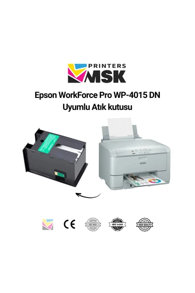msk printers Epson Workforce Pro WP-4015 Dn Uyumlu Atık Kutusu - Resim 2