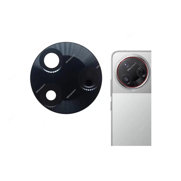 Poco F7 Pro İle Uyumlu Kamera Camı Full Set 24117RK2CG ürün görseli 1