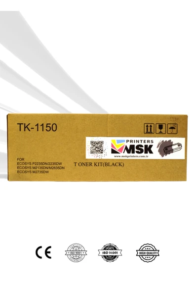 msk printers Kyocera Mita TK-1150 Uyumlu Toner - Resim 3