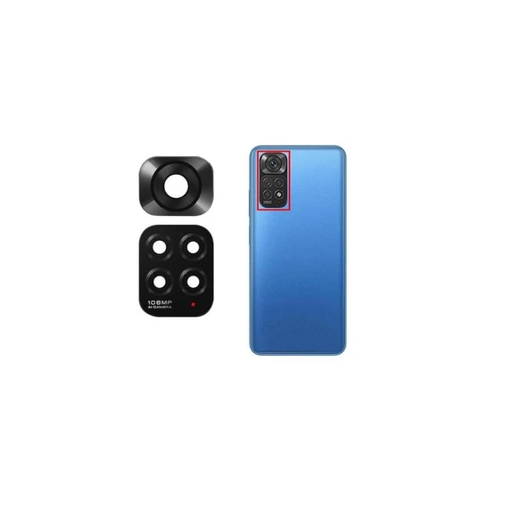 Xiaomi Redmi Note 11S 5G İle Uyumlu Kamera Camı 2201117SG 2201117SI 2201117SY ürün görseli 1