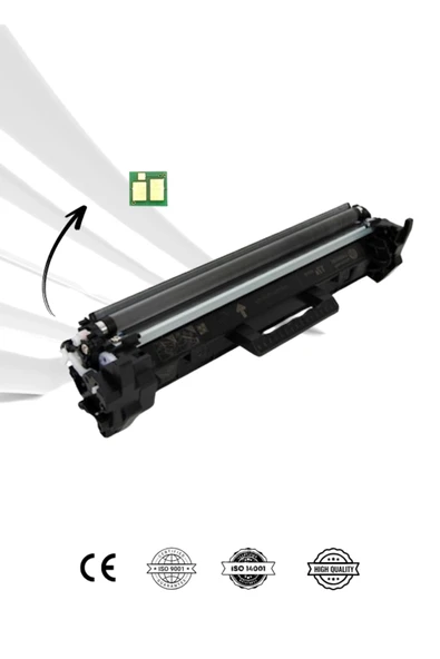 msk printers Hp CF217A (17A) Muadil Toner - Resim 2
