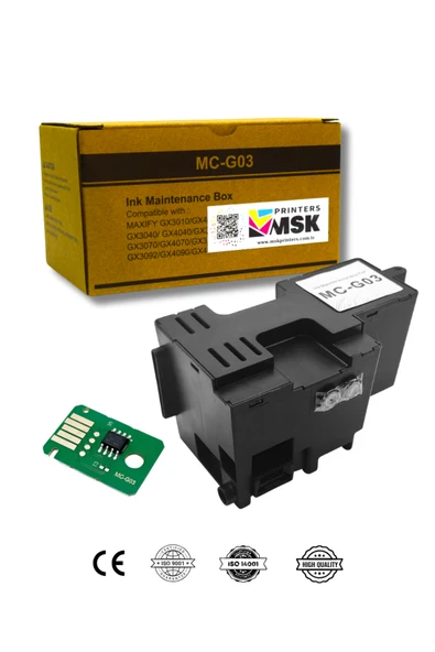 msk printers Canon MC-G03 Uyumlu Atık Kutusu ürün görseli 1