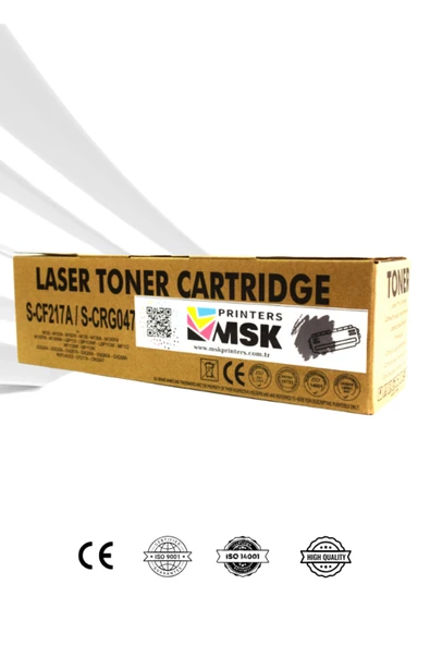 msk printers Hp CF217A (17A) Muadil Toner - Resim 3