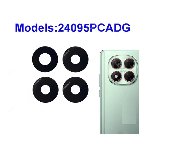 Poco X7 İle Uyumlu Kamera Camı Tekli Set Model 24095PCADG ürün görseli 1