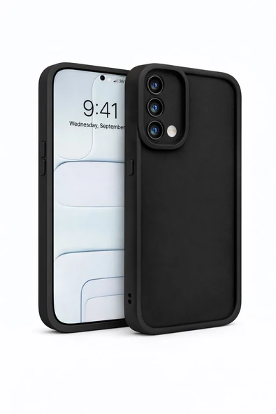 Oppo A74 4G Uyumlu Kamera Çıkıntılı Mat Silikon Telefon Kılıfı ürün görseli 1