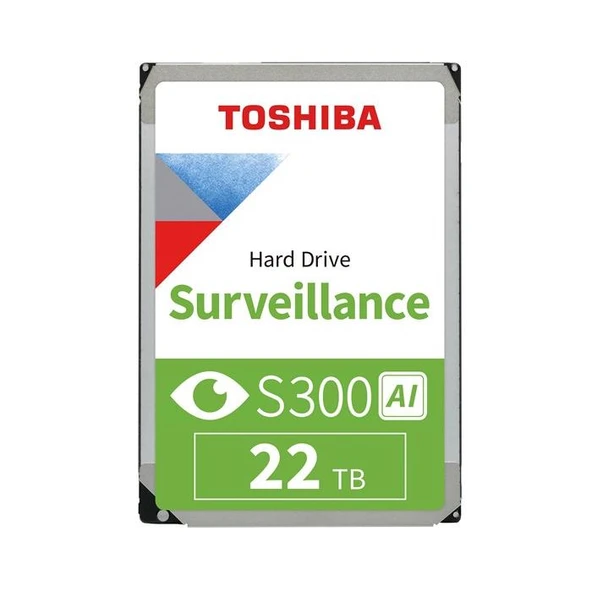 Toshiba S300 AI 22TB 7200Rpm 1024MB -MG11ACA22TE-V ürün görseli 1