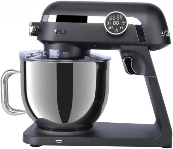 Yui M123 Easy Chef Premium 1800 W 7 lt Siyah Stand Mikser Outlet ürün görseli 1