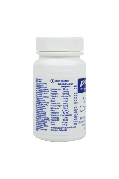 Pure Active Complex 30 Kapsül - Resim 2