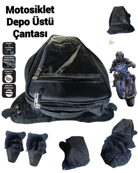 motosiklet Depo Üstü Çantası ürün görseli 1