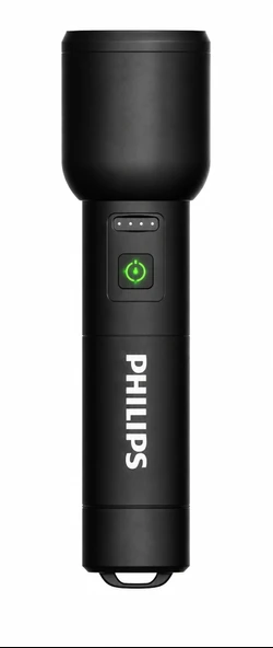 Philips SFL7010R/62 Şarjlı LED El Feneri 1000 Lümen 700 Metre Işın Mesafesi 3000mAh Powerbank Özellikli IPX4 Suya Dayanıklı ürün görseli 1