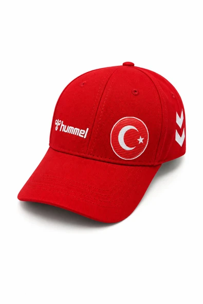 Hummel Joy Milli Takım Şapka Kırmızı ürün görseli 1