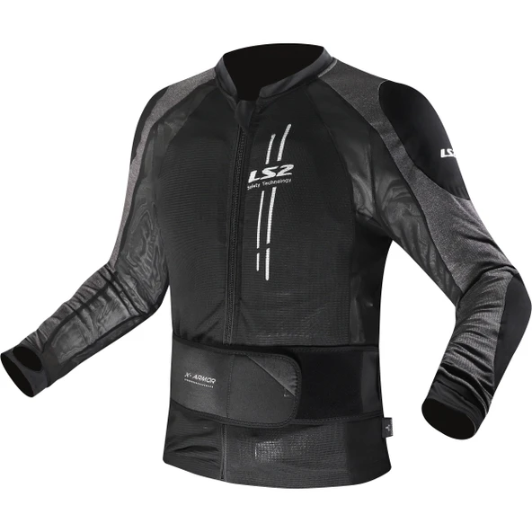 LS2 X-ARMOR FULL KORUMA-SİYAH GRİ-XL/XXL MONT ürün görseli 1