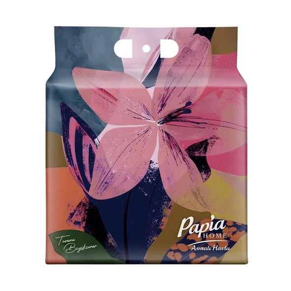 ŞeyliŞeyler - Papia Home Asmalı Kağıt Havlu 250 Yaprak 1 Paket - Karışık (Asorti) Desenler ürün görseli 1