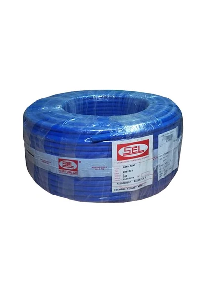 SEL Hava Hortumu Oksijen-Hava Hortumu 8 mm Mavi 100 mt. ürün görseli 1