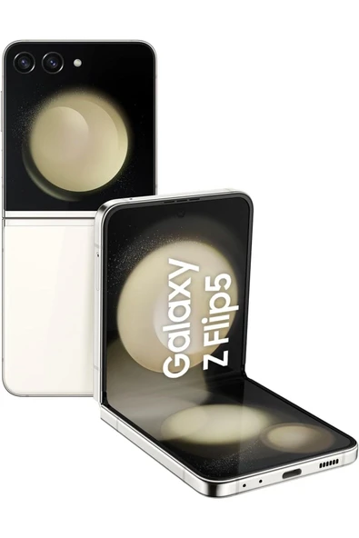 Samsung Galaxy Z Flip5 512 GB Krem (Samsung Türkiye Garantili) ürün görseli 1