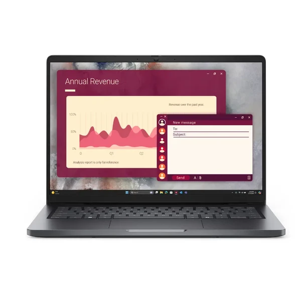 Dell Pro 14 Ryzen AI 5 PRO 340 16GB 512GB SSD 14 FHD+ Ubuntu BTO601 ürün görseli 1