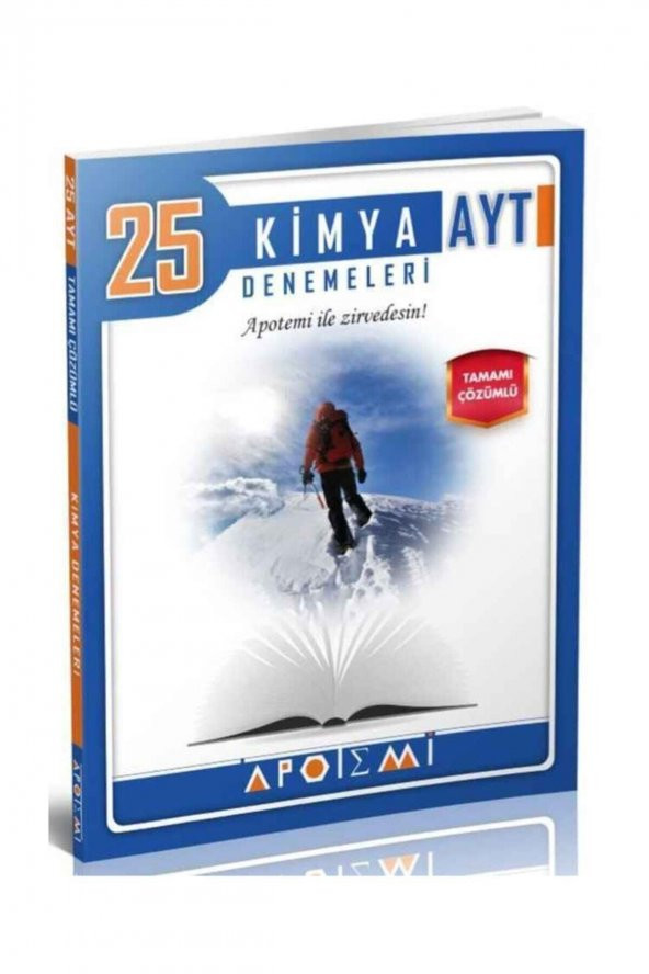 Ayt Kimya 25 Li Denemeleri-Apotemi ürün görseli 1