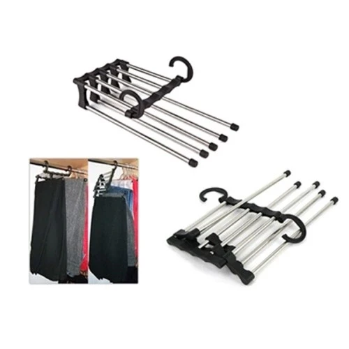 Hareketli Pantolon Askılığı 5 in 1 ürün görseli 1