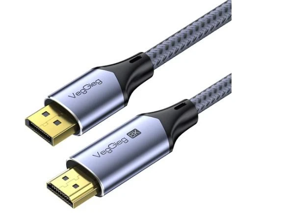 VegGieg V-Z103 DisplayPort to HDMI Dönüştürücü-AMBALAJ HASARLI SIFIR ÜRÜN ürün görseli 1