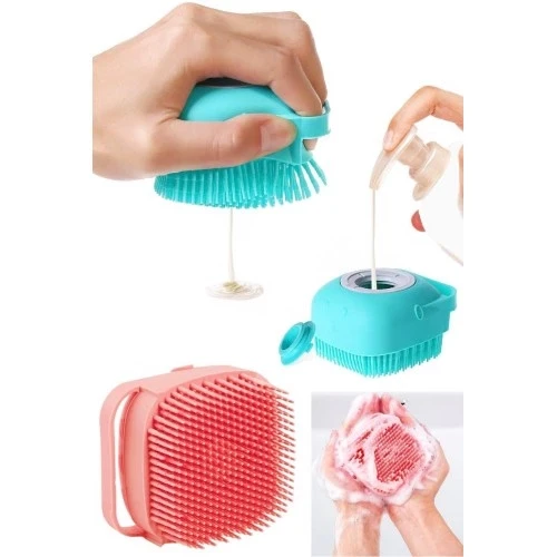 Duş Jeli Hazneli Banyo Masaj Kesesi ürün görseli 1