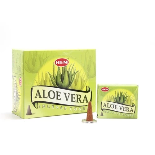 Aloe Vera Aromalı Konik Tütsü ürün görseli 1