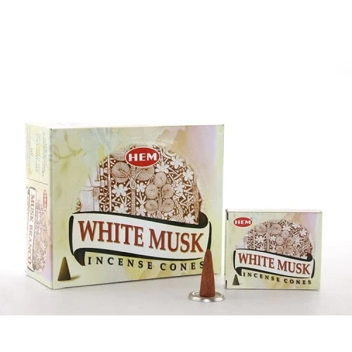 White Musk Aromalı Konik Tütsü ürün görseli 1