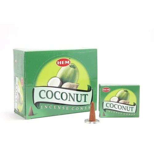 Coconut Aromalı Konik Tütsü ürün görseli 1